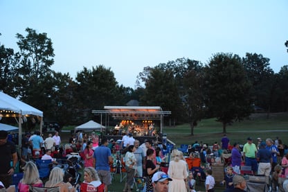 Groove on the Green stage