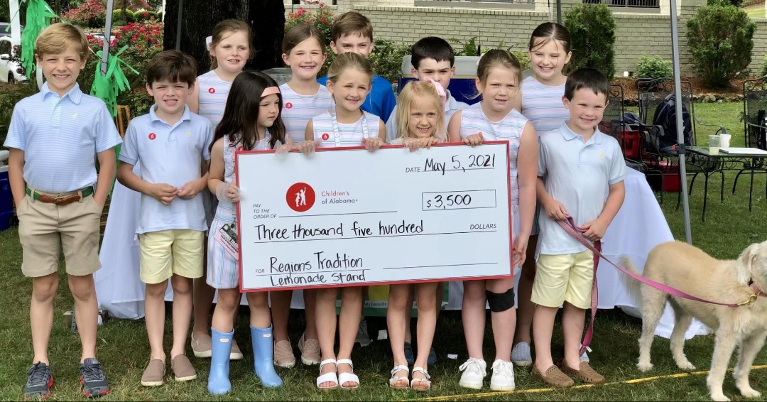 greystone golf and country club lemonade stand for children's hospital