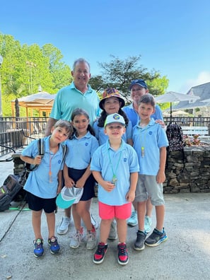 Goldsteins with Grandkids